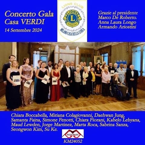 Casa Verdi Milano - ''Concerto di Gala Verdi'' (CD digitale - Kicco Music, 2024)