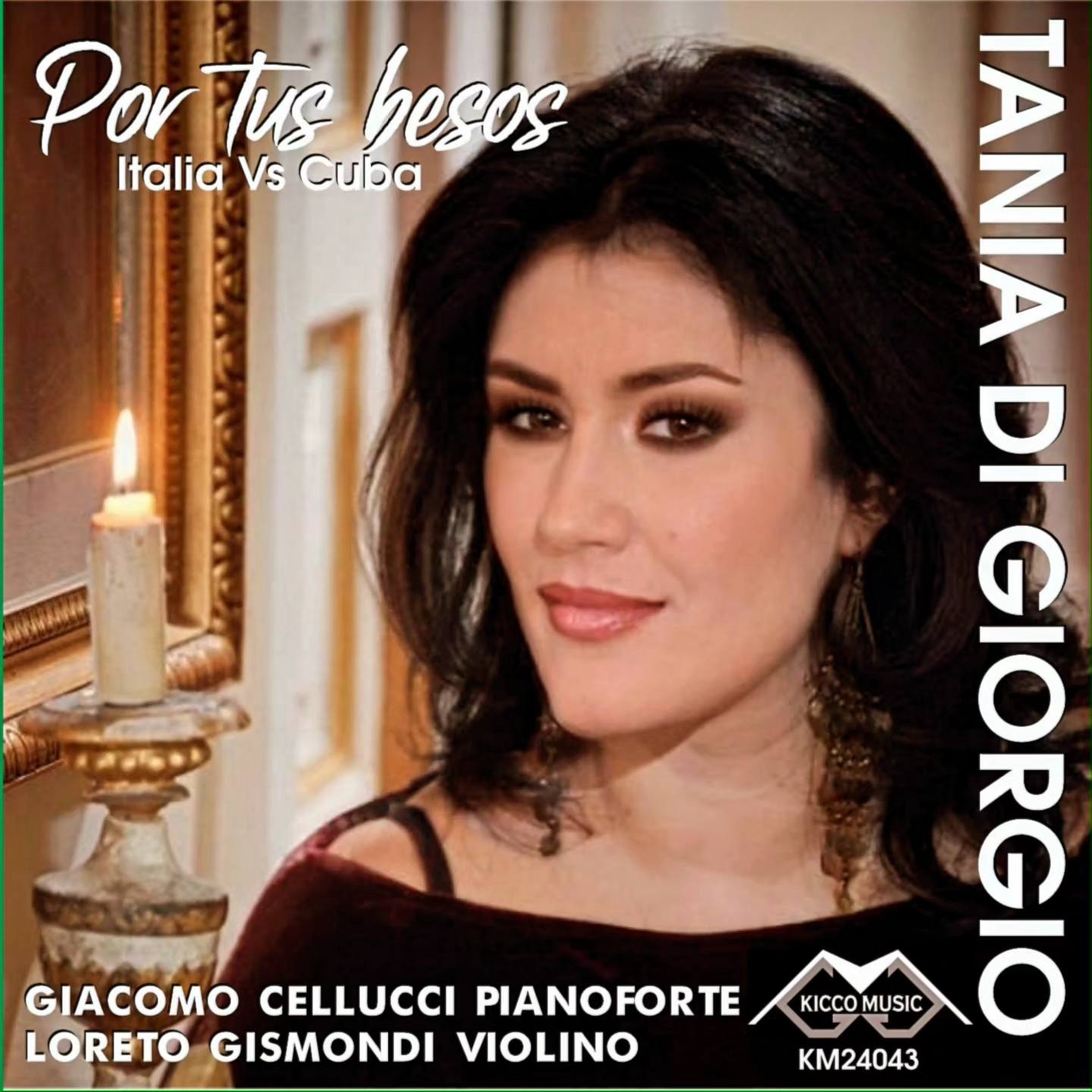 Tania Di Giorgio - ''Por Tus Besos'' (CD fisico, Kicco Music - 2024)