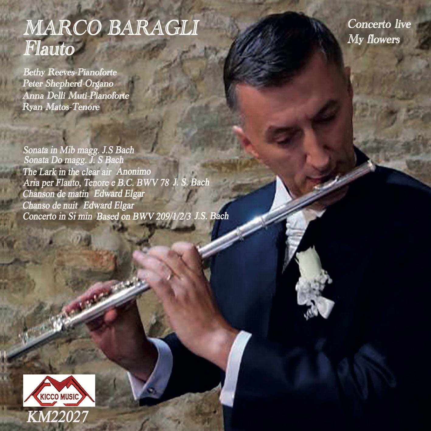 Marco Baragli - ''Marco Baragli Flauto'' (CD fisico - Kicco Music, 2024)